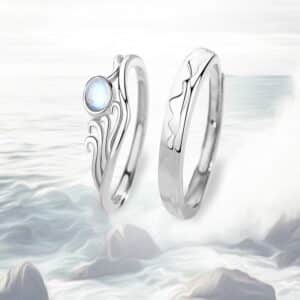 Bague duo majestueux